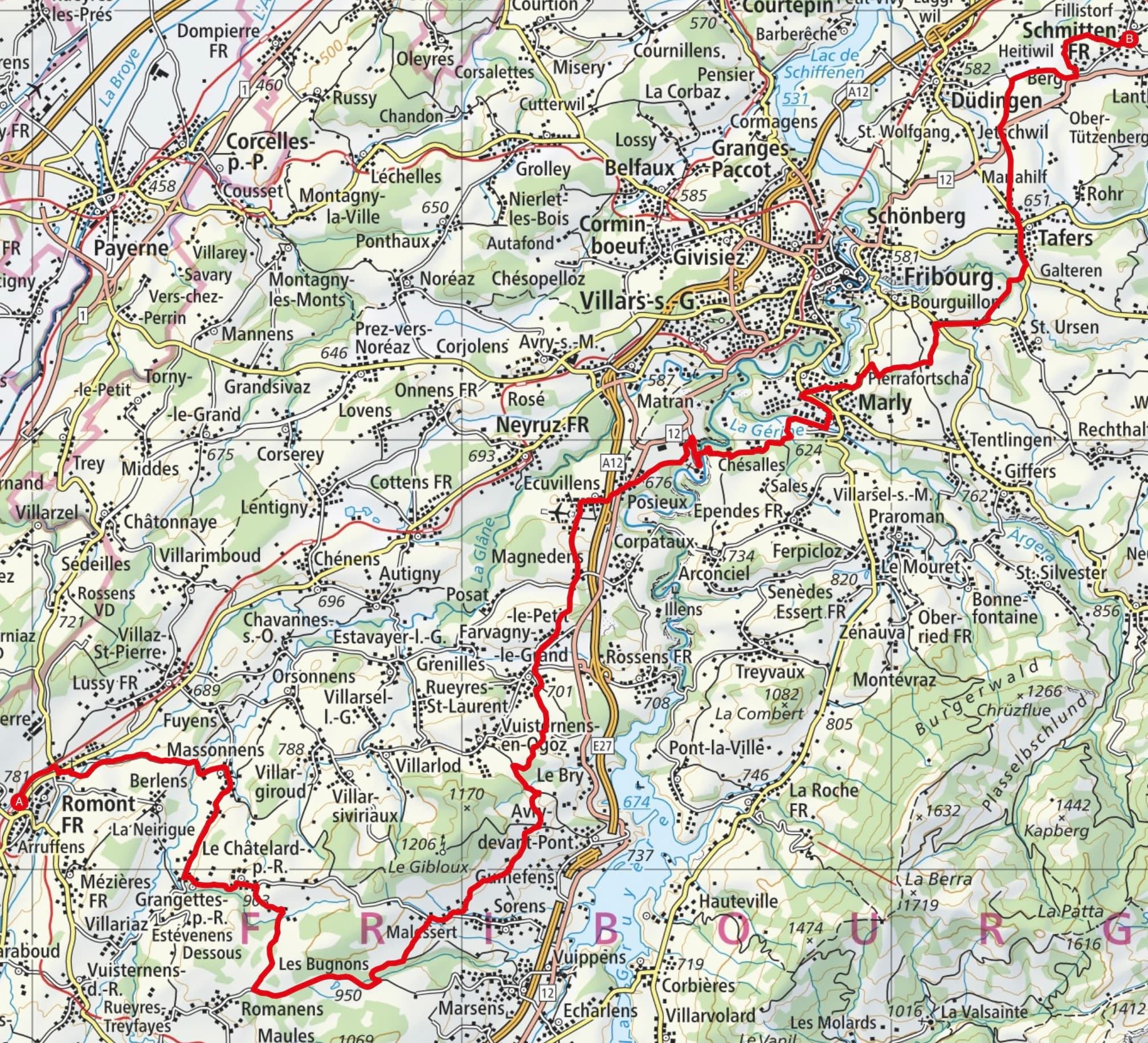 Bild der Karte