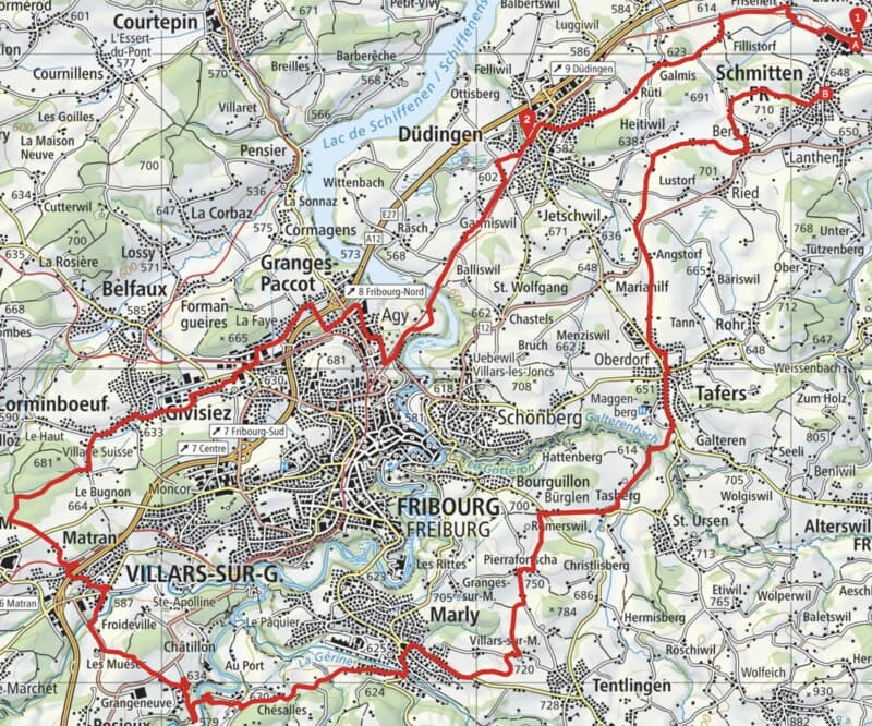 Bild der Karte
