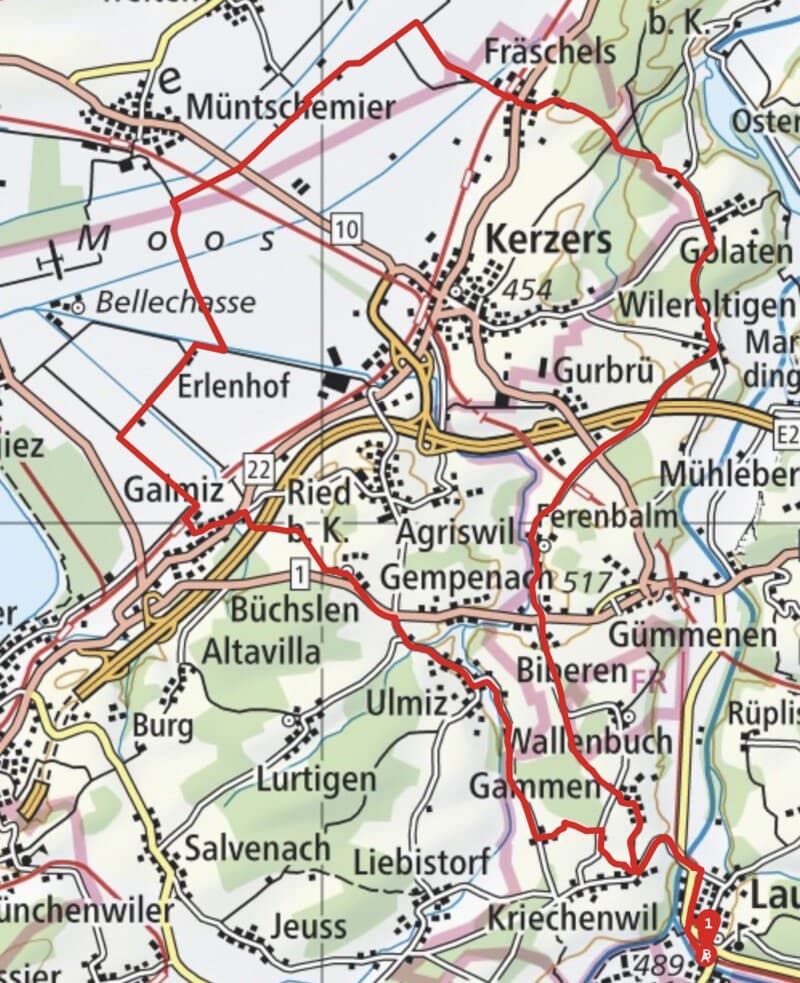 Bild der Karte