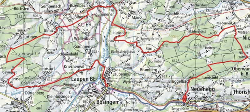 Bild der Karte