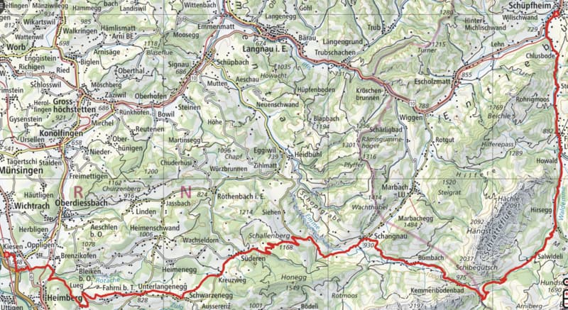 Bild der Karte