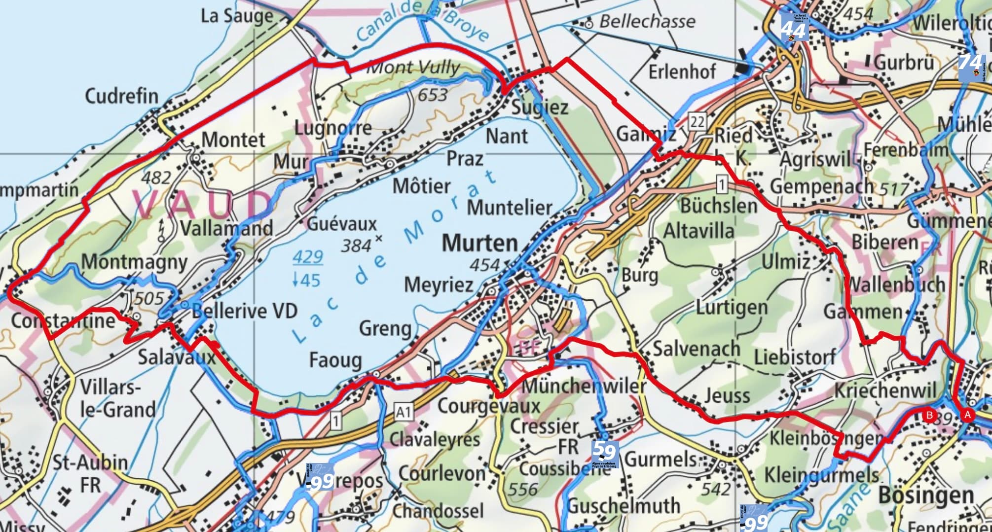 Bild der Karte