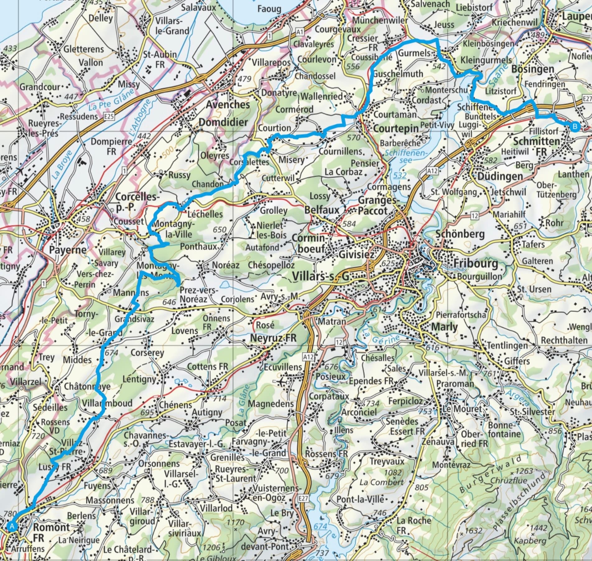 Bild der Karte